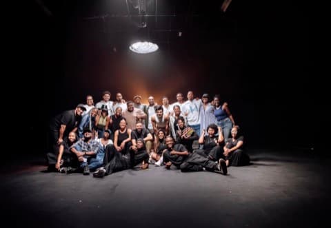 Paper Digital production crew group photo